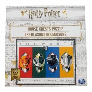 Harry Potter House Crests Puzzle - 300 Pieces NEW